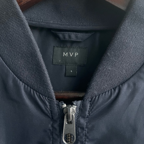 Navy Bomber Jacket - Picture 2 of 2